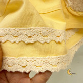 ست تاپ و دامن دخترانه کتان تابستانی سایز 1 تا 6 سال