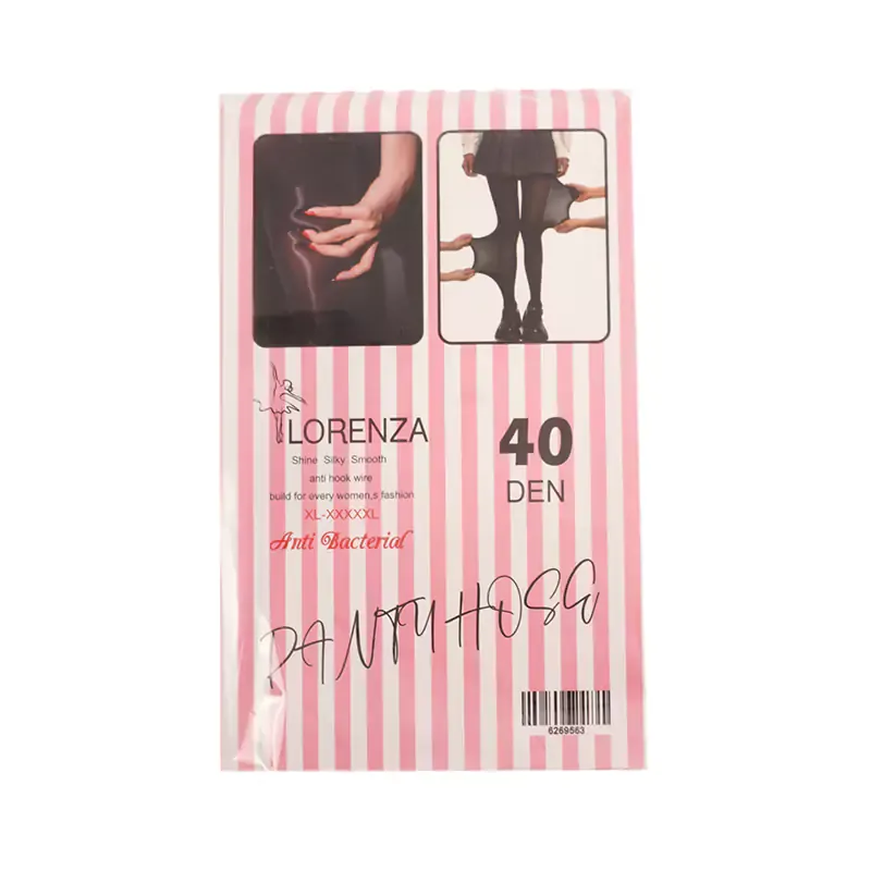 جوراب شلواری نخ 40 بادکنکی زنانه برند LORENZA سایز فری